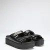 Fasten Genuine Leather Sandal