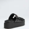 Fasten Genuine Leather Sandal