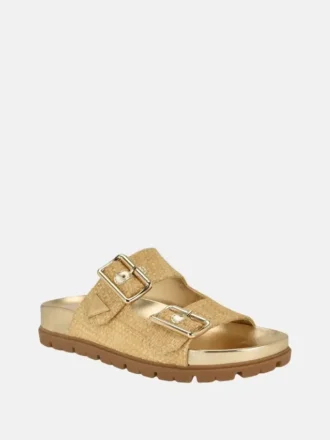 Fasten Raffia Sandals