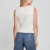 Fatima Faux-Leather Vest