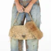Faux-Fur Choker Necklace