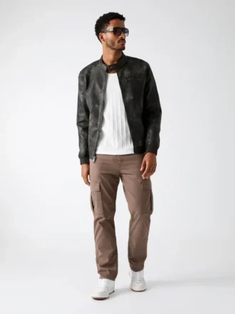 Faux-Leather Jacket