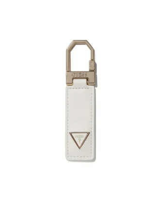 Faux-Leather Key Ring