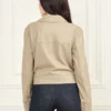 Faux-Leather Moto Jacket
