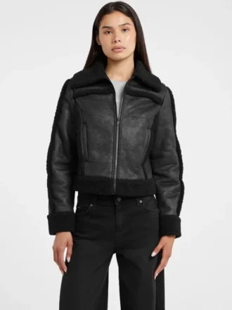Faux-Shearling Jacket
