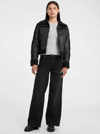 Faux-Shearling Jacket