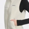 Faux-Sherpa Crop Jacket