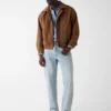 Faux-Suede Jacket