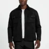 Faux Suede Overshirt