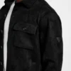 Faux Suede Overshirt