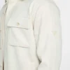 Faux Suede Overshirt
