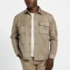 Faux Suede Overshirt