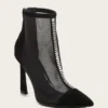 Fearne Embellished Mesh Ankle Bootie