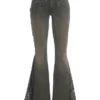 Flare Lace Jeans