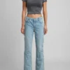 Flared Denim Jeans