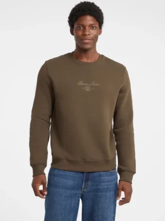 Fleece Script Crewneck Sweatshirt