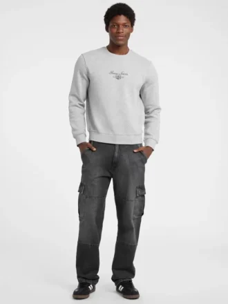 Fleece Script Crewneck Sweatshirt