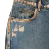 Floral Denim Pants