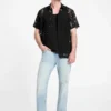 Floral Devore Burnout Shirt