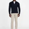 Fred Full-Zip Wool Sweater