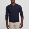 Fred V-Neck Wool Sweater