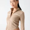 Full-Zip Logo Sweatshirt
