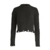 Fuzzy Crewneck Sweater