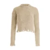 Fuzzy Crewneck Sweater