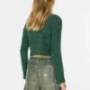 Fuzzy Crewneck Sweater