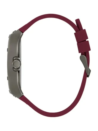 G-Cube Red Leather Multifunction Watch
