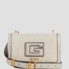 G Status Snake-Embossed Mini Crossbody
