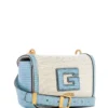 G Status Snake-Embossed Mini Crossbody