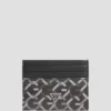 G Woven Leather Card Case