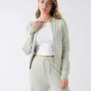 Garby Knit Zip Sweatshirt