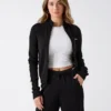 Garby Knit Zip Sweatshirt
