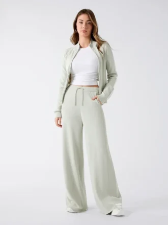 Garby Knit Zip Sweatshirt