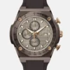 Gc Brown Silicone Chronograph Watch