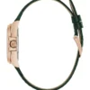 Gc Rose Gold-Tone Leather Watch
