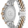 Gc Silver and Rose Gold-Tone Chronograph Watch