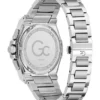Gc Silver-Tone Chronograph Watch