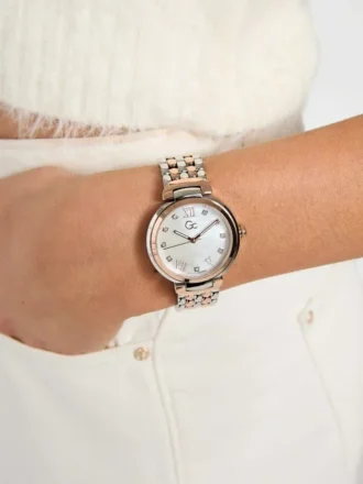 Gc Two-Tone Analog Watch
