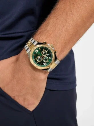 Gc Two-Tone Chronograph Watch
