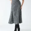 Gea Sparkle Boucle Midi Skirt