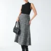 Gea Sparkle Boucle Midi Skirt