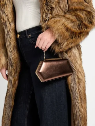 Gemma Metallic Clutch