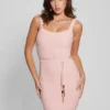 Genna Diamond Knit Sweater Dress
