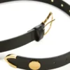 Genuine Leather Logo Belt