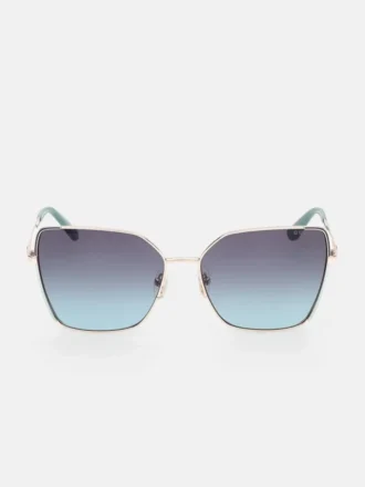 Geometric Butterfly Metal Sunglasses