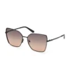 Geometric Butterfly Metal Sunglasses