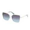 Geometric Butterfly Metal Sunglasses